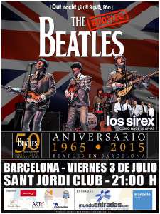 cartel def 50 aniv Beatles BCN