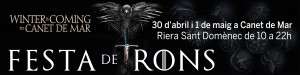 CANET DE MAR festa de trons LONA 2015