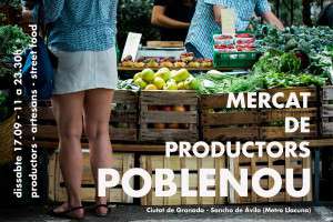 Cartel_Mercat de Productors Poblenou