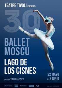 CARTEL BALLET MOSCU 30 anos