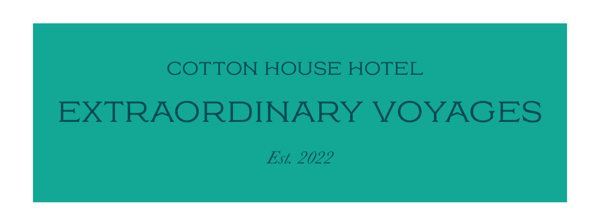 Viajes Extraordinarios Vol. 2 en el Hotel Cotton House 8 de febrero