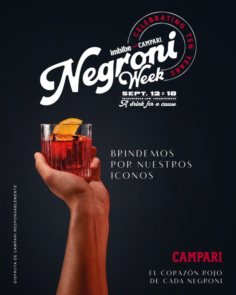 LLEGA LA NEGRONI WEEK, QUE CELEBRA SU DÉCIMA EDICIÓN CATACULTURAL