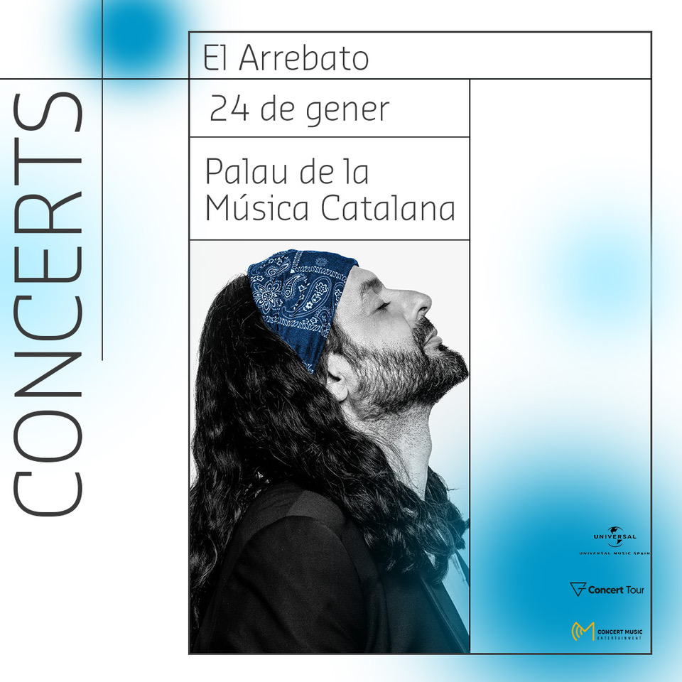 El Arrebato conquistará el Palau de la Música el próximo 24 de enero