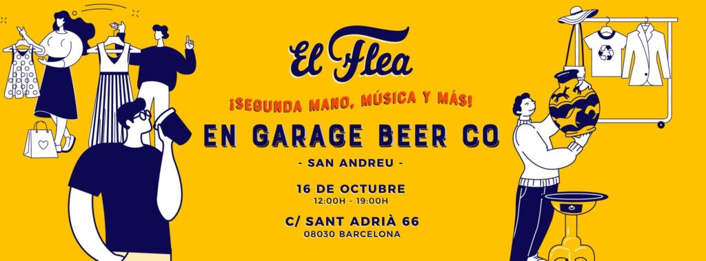 El Flea en Garage Beer Co 16 de octubre