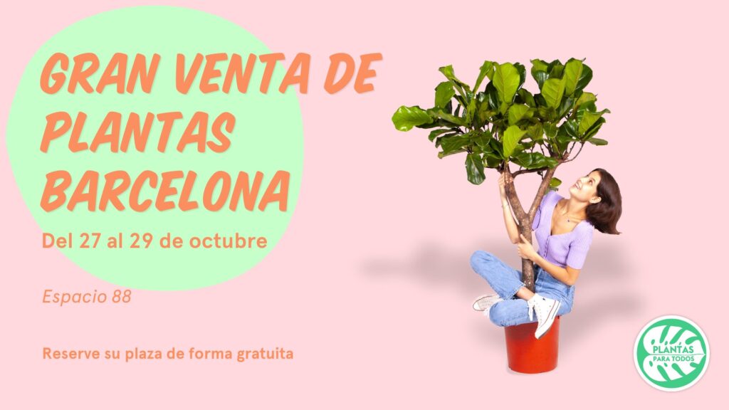 Gran Venta de Plantas – Barcelona del 27 al 29 de octubre