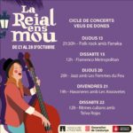 La Plaza Real presenta Veus de Dones, un ciclo de conciertos en clave femenina dentro de la programación de La Reial ens Mou 2022 del 13 al 22 de octubre