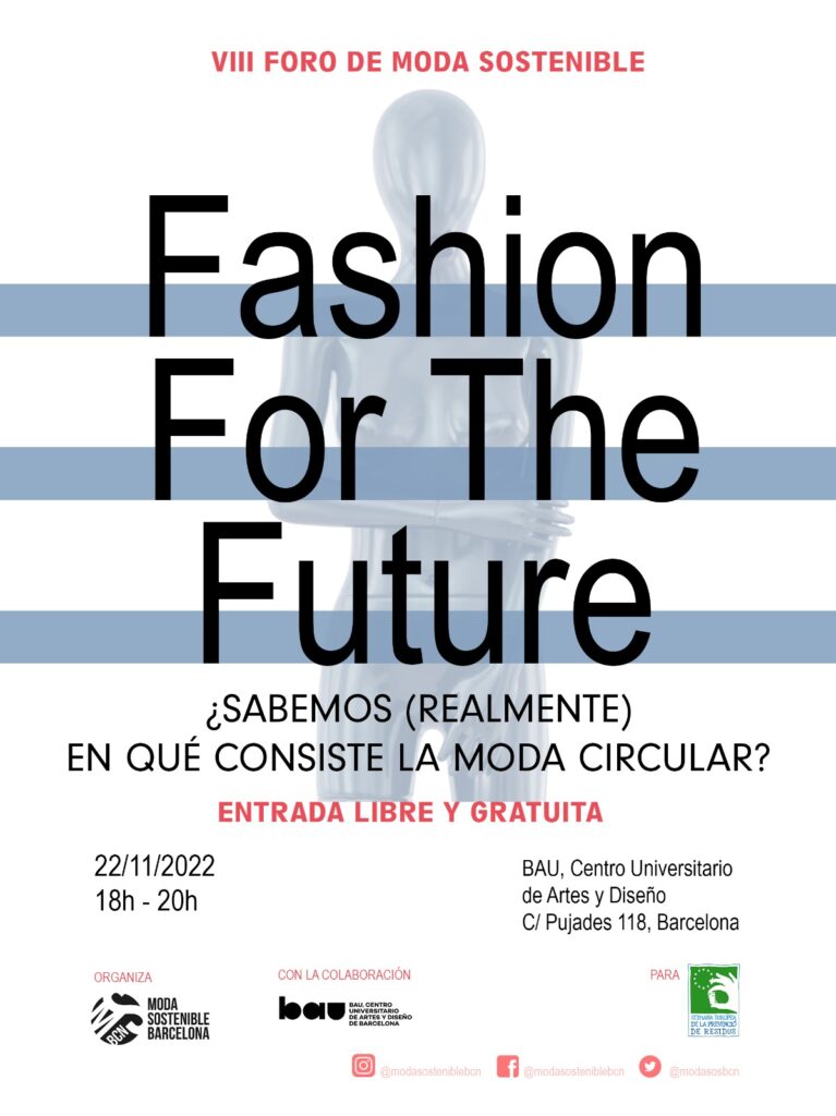 VIII FORO FASHION FOR THE FUTURE 22 DE NOVIEMBRE