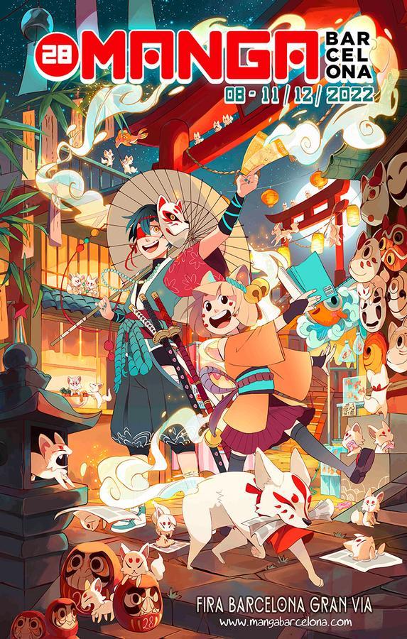 28ª edición del Manga Barcelona del 8 al 11 de diciembre.