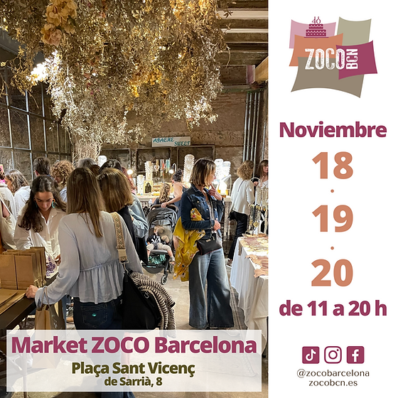 ZOCO Barcelona 18, 19 y 20 de noviembre