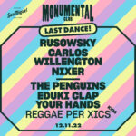 Rusowsky y Carlos Willengton cierran la temporada de Monumental Club el próximo 12 de noviembre
