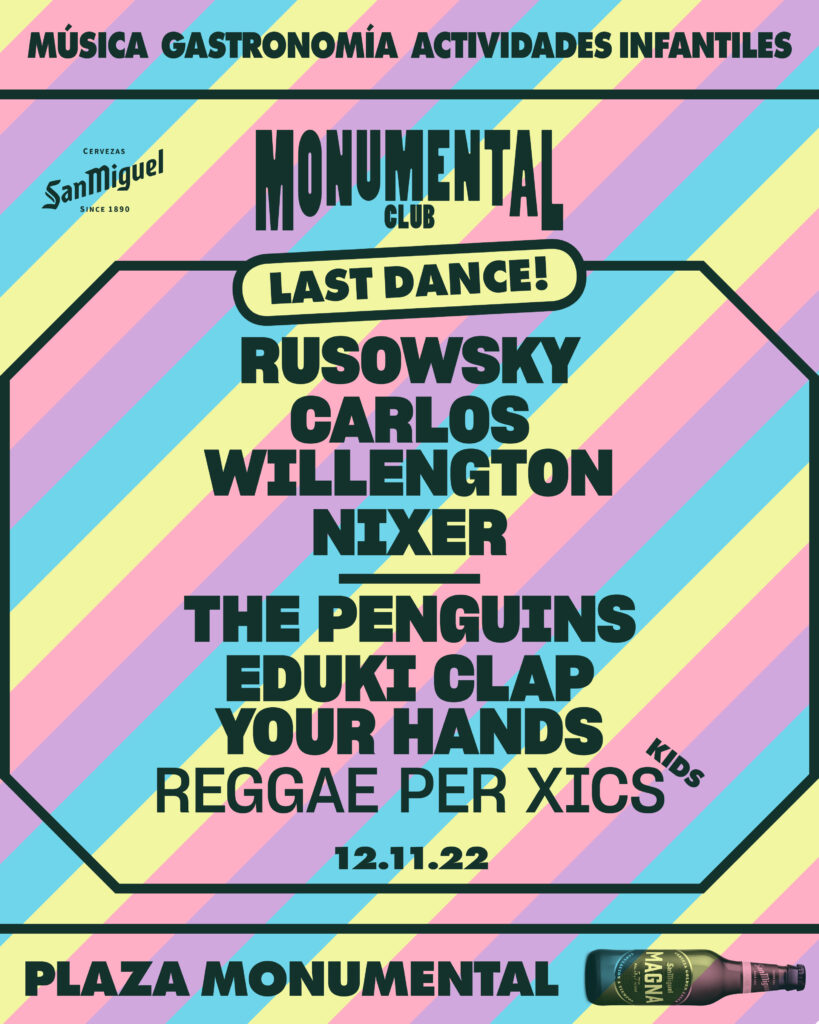 Rusowsky y Carlos Willengton cierran la temporada de Monumental Club el próximo 12 de noviembre