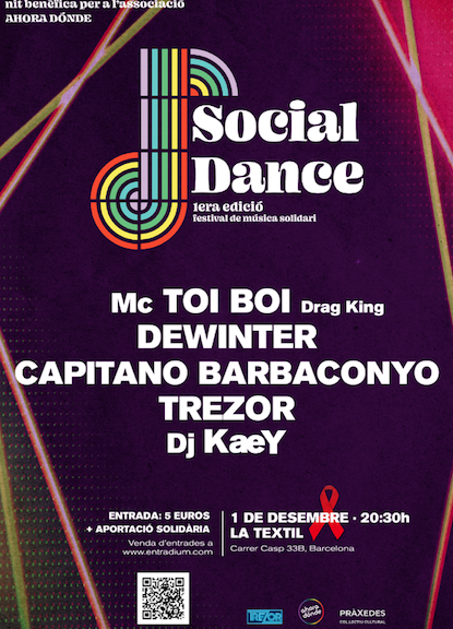 NACE el festival SOCIAL DANCE, un evento solidario que reivindica la música de baile como herramienta de inclusión social 1 de diciembre