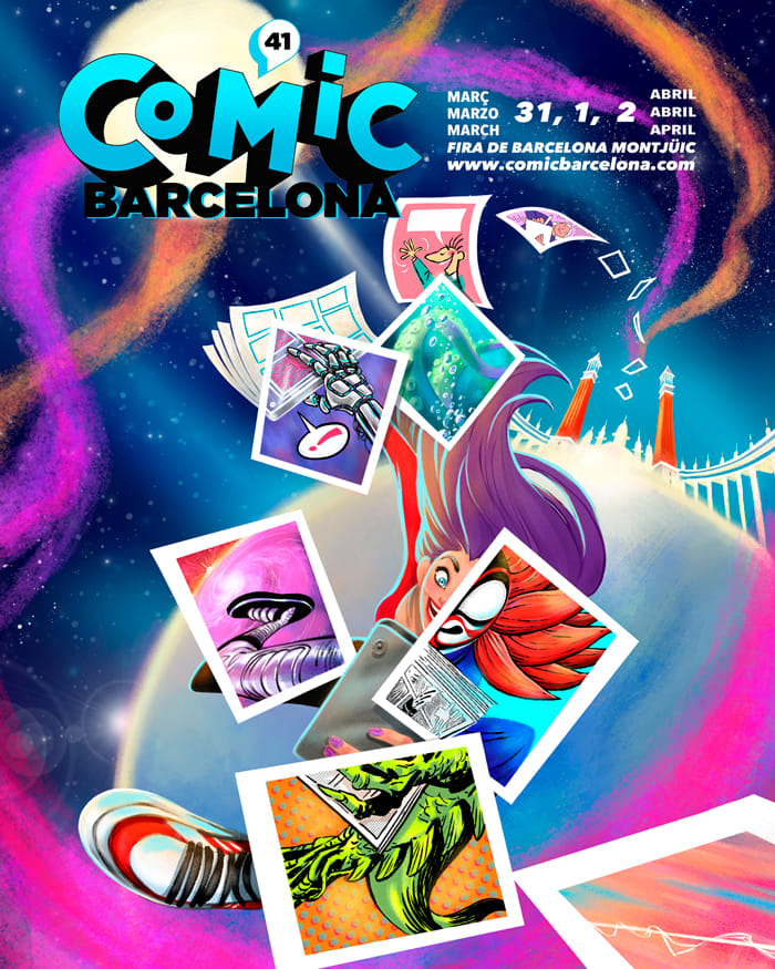 COMIC BARCELONA RECUPERA LA PRESENCIA INTERNACIONAL del 31 de marzo al 2 de abril de 2023