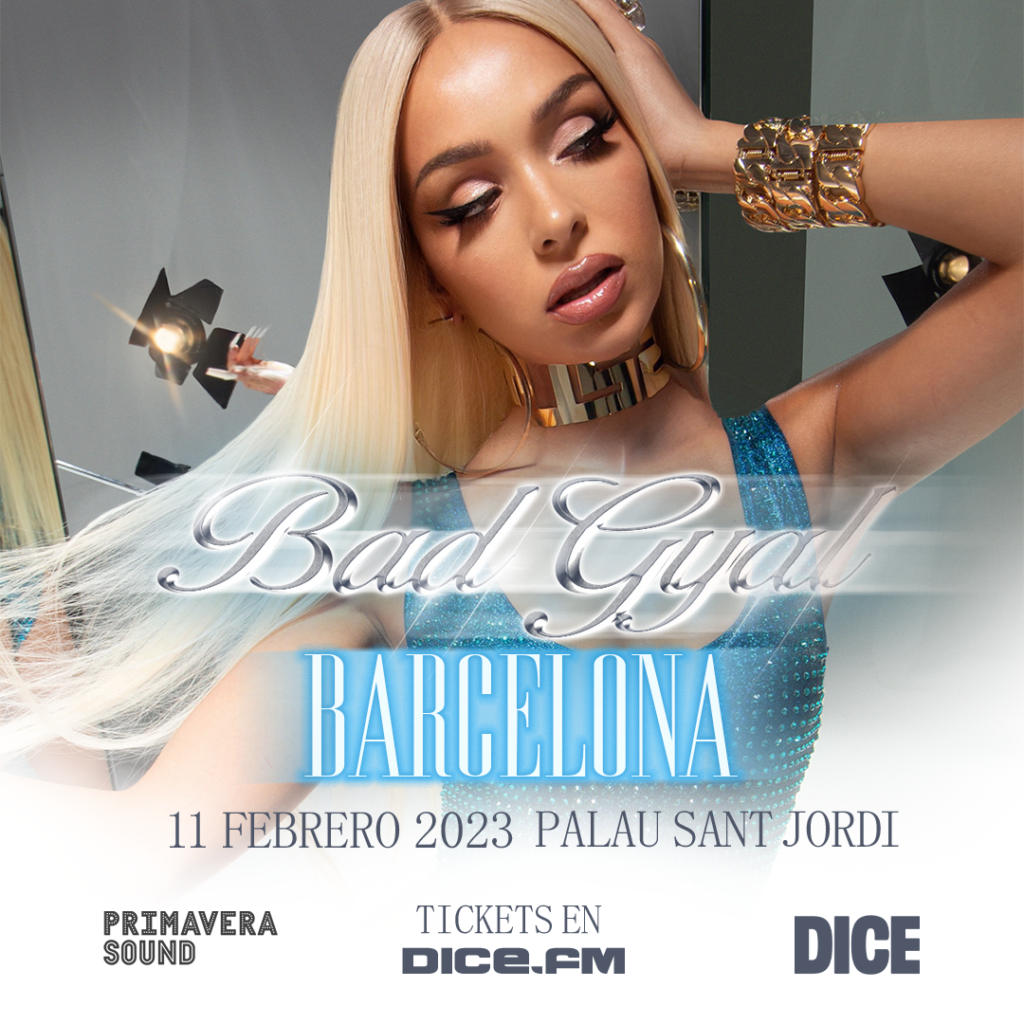 BAD GYAL estrena REAL G con QUEVEDO Palau Sant Jordi en Barcelona (11 febrero) y el Wizink Center en Madrid (17 febrero)