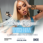 BAD GYAL estrena REAL G con QUEVEDO Palau Sant Jordi en Barcelona (11 febrero) y el Wizink Center en Madrid (17 febrero)