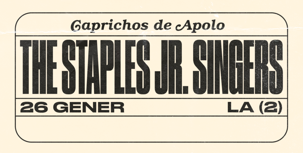 CAPRICHOS DE APOLO INICIA LA TEMPORADA 2023 CON THE STAPLES JR. SINGERS 26/01
