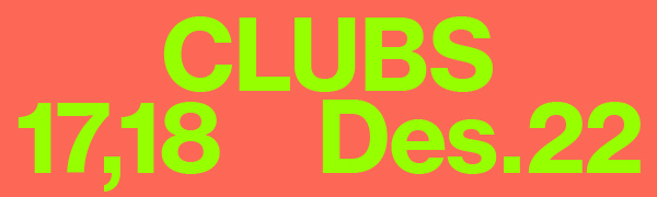Los días 17 y 18 de diciembre se celebra la 2ª edición de CLUBS, Art a la pista, el circuito de exposiciones artísticas que transforma las pistas de baile de los clubs nocturnos de Barcelona en espacios efímeros de arte.