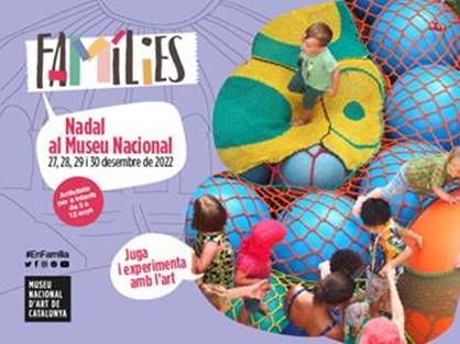 Esta Navidad, juga y experimenta con el arte! 27, 28, 29 i 30 de diciembre