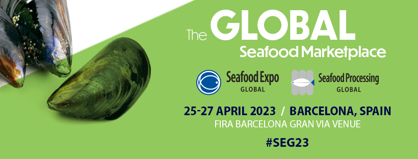 Seafood Expo Global/Seafood Processing Global vuelve a Barcelona para reunir a la industrial mundial de los productos del mar 25, 26 y 27 de abril de 2023