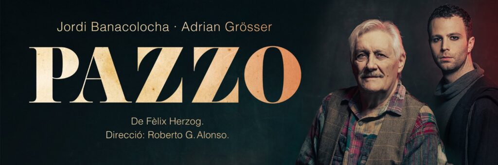 Jordi Banacolocha i Adrian Grösser estrenen “Pazzo” Sala Versus Glòries a partir del 10 de febrer