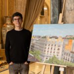 Asómate a la terraza de El Palace Barcelona desde el hall del hotel de la mano de la nueva exposición de Gerard Palomeras