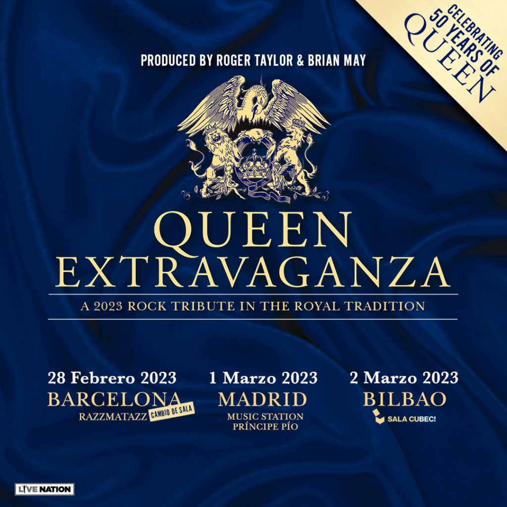 ¡La banda tributo oficial de Queen pasará este invierno por España! a partir del 28 de Febrero
