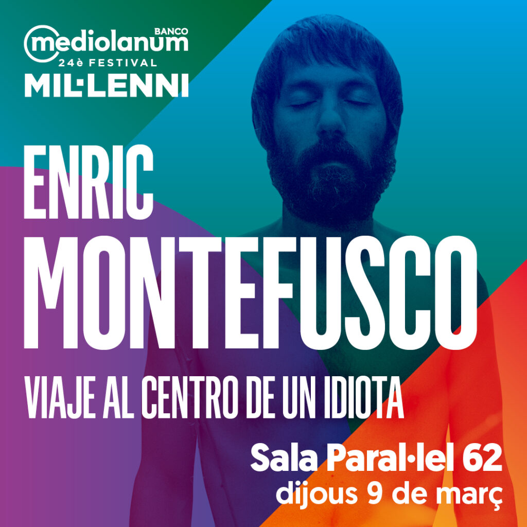 Enric Montefusco en concierto en Barcelona Sala Paral·lel 62| 9 DE MARZO