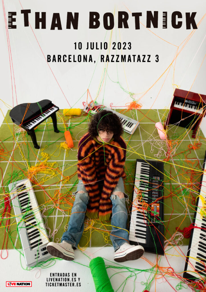 El prodigioso Ethan Bortnick anuncia concierto en Barcelona el 10 de julio de 2023 en la sala Razzmatazz 3 de Barcelona. 