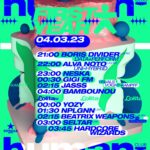 I ANIVERSARIO HUMAN: ALVA NOTO Live AV y muchos más … // 4 MARZO