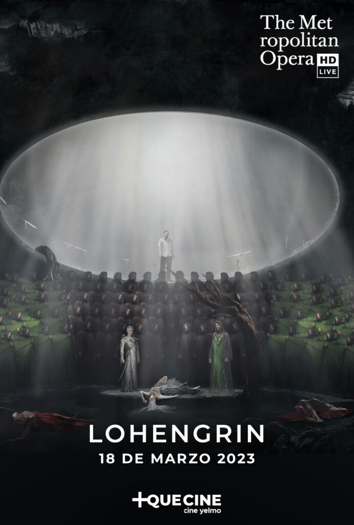 CINE YELMO proyecta LOHENGRIN, la ópera de WAGNER en directo y en exclusiva desde Nueva York // 18 de marzo