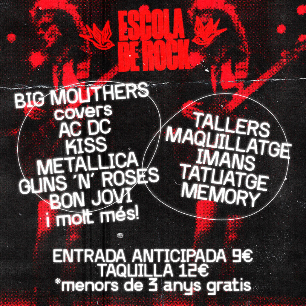 APOLO PRESENTA ESCOLA DE ROCK EL DOMINGO 16 DE ABRIL