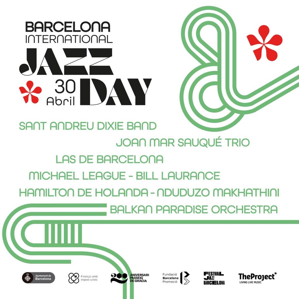Barcelona celebrarà el Dia Internacional del Jazz amb una jornada de concerts gratuïts al Passeig de Gràcia 30 d’abril