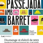 La Passejada amb Barret (Paseo con Sombrero) de Barcelona 16 de abril de 2023