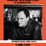Este domingo 9 de abril  Quentin Tarantino presentará en directo  su nuevo libro, Meditaciones de Cine,  en el Teatro Coliseum