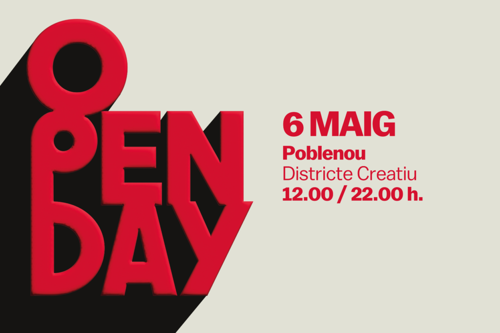 El 6 de mayo Poblenou Urban District celebra su undécimo Poblenou Open Day con más de 50 actividades culturales