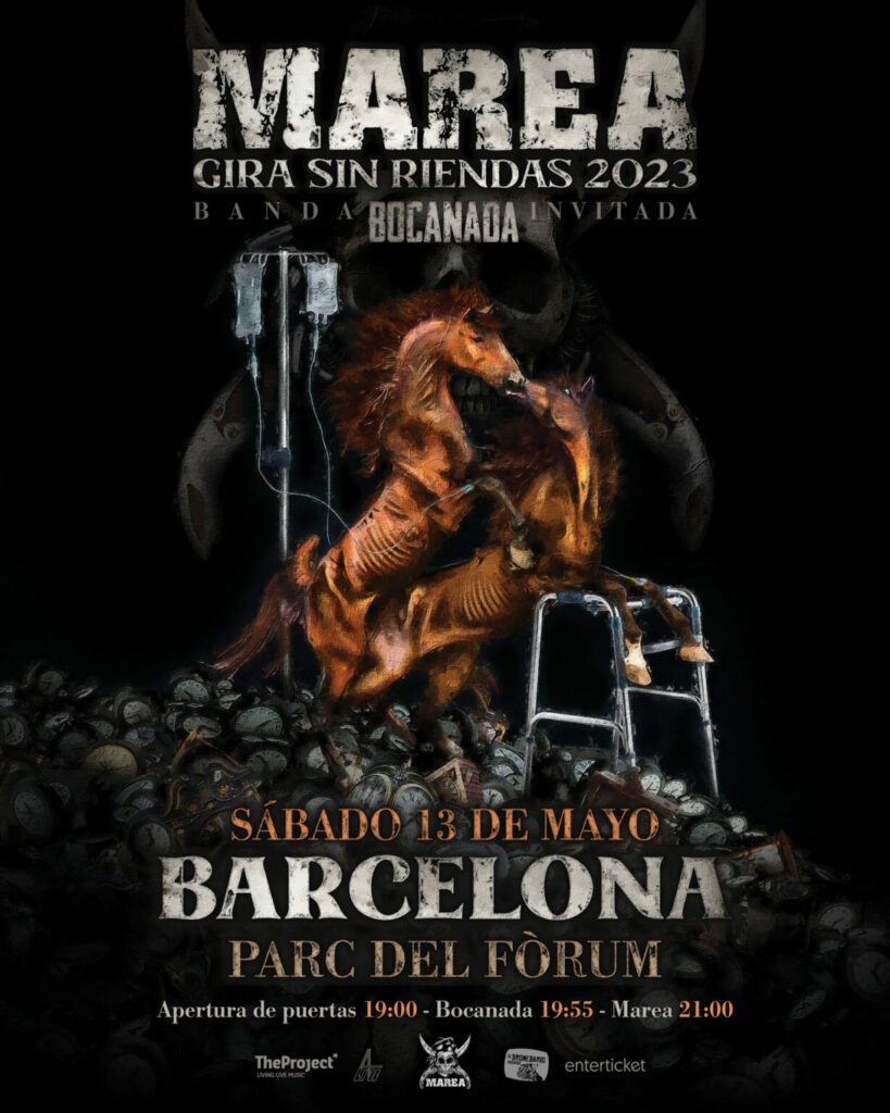 MAREA ARRANCA SU GIRA EN BARCELONA CON MÁS DE 18.500 PERSONAS EN EL PARC DEL FÒRUM 13 de mayo