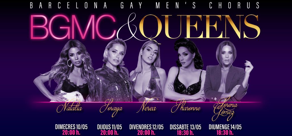 BGMC&Queens!, l’espectacle definitiu que uneix cant coral i artistes solistes amb una finalitat solidària a partir del 10 de maig