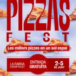 Neix Pizzas Fest, el primer gran festival dedicat al plat estrella de la gastronomia italiana amb 28 varietats de pizza, activitats i música en directe del 2 al 5 de jury