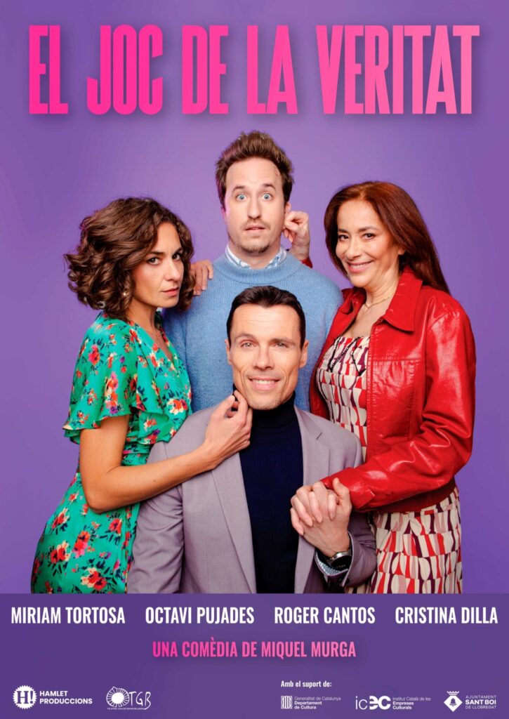 El Joc de la Veritat-Teatre Gaudí Barcelona del 25 de maig al 18 de Juny