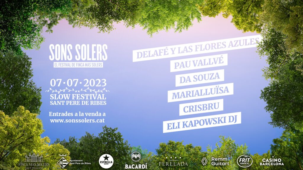 Marialluïsa completa el cartell del Sons Solers 2023 7 de juliol