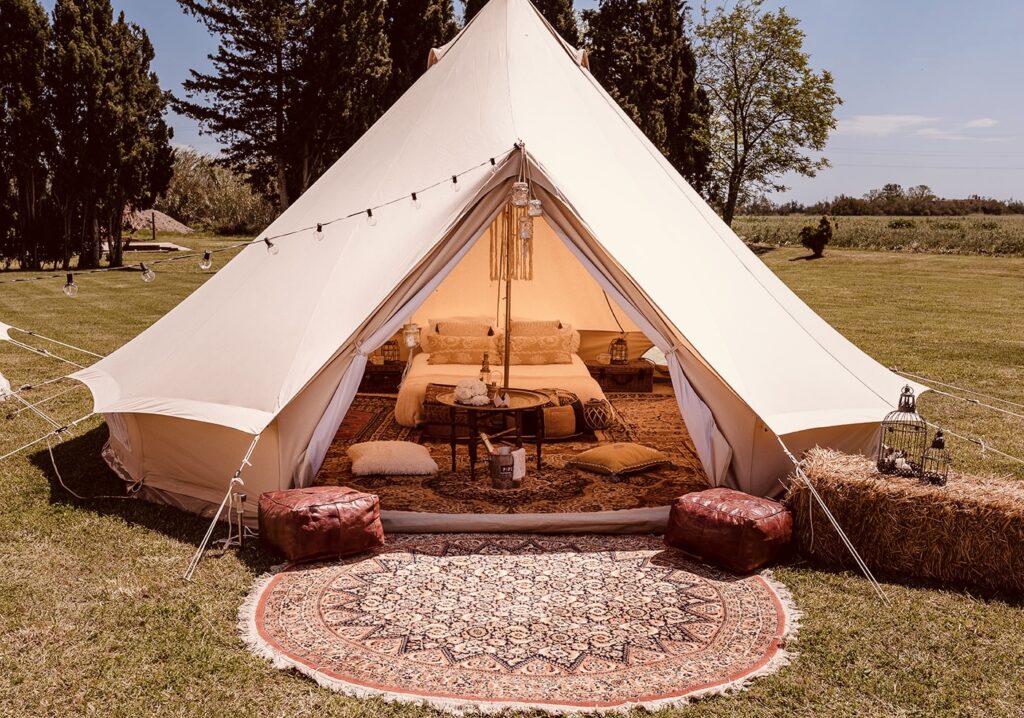 Glàmping entre vinyes, exclusivitat i turisme sostenible 3 i 4 de juny