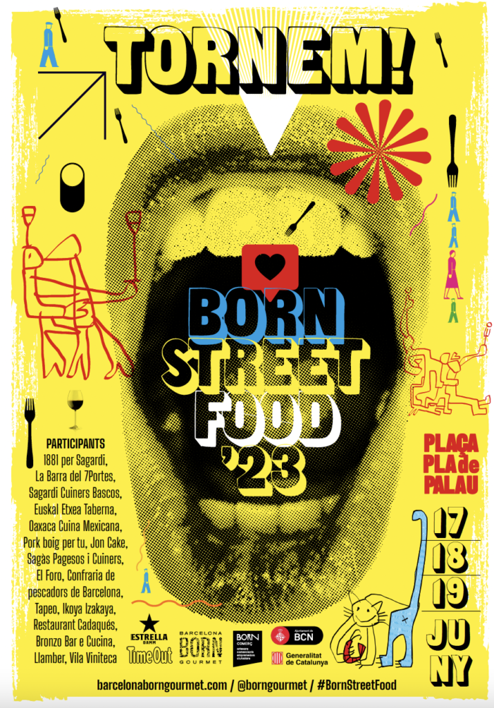 Torna Born Street Food per 10é any consecutiu a Barcelona els dies 16, 17 i 18 de juny