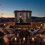 Open air roof top cinema en El Palace Barcelona