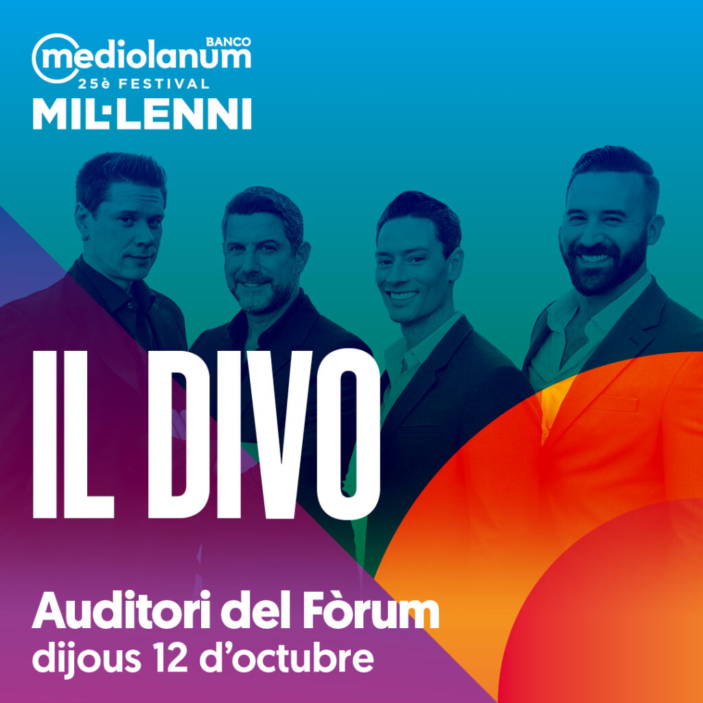 IL DIVO Auditorio del Fórum jueves 12 de octubre