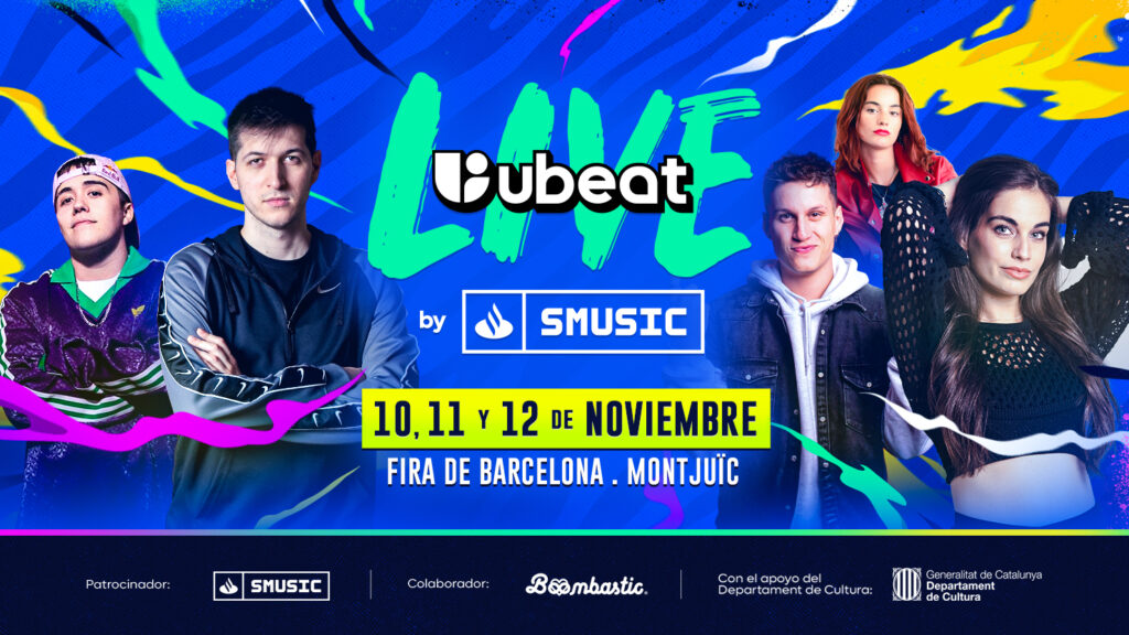 Santander SMusic se convierte en el ‘title sponsor’ de ubeat LIVE Barcelona, el festival de entretenimiento para las nuevas audiencias