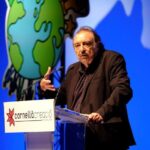 Ignacio Ramonet, expert en geopolítica i estratègia internacional, periodista i consultor de la ONU ha visitat avui el CCF Estem sortint de dos sismes que han canviat l’estructura del món : la Covid19 i la guerra entre Ucraïna i Rússia