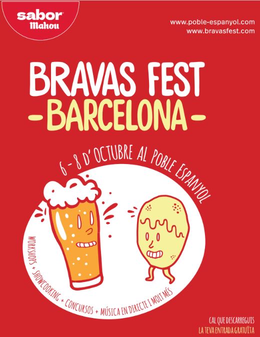 El Poble Espanyol acull Mahou Bravas Fest per segon any consecutiu i en gran format del 6 al 8 d’octubre