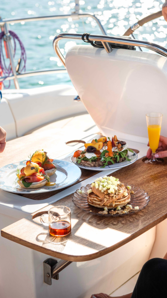 BRUNCH AT SEA
