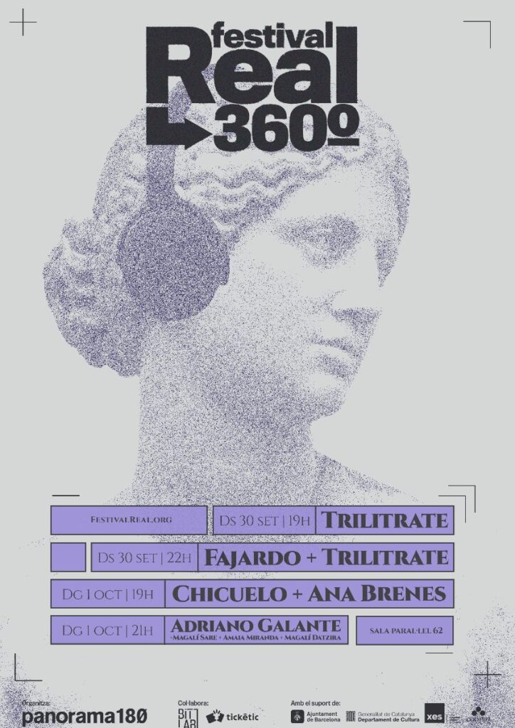 Festival REAL 360º Experiència musical Binaurals 30 de setembre i 1 d’octubre