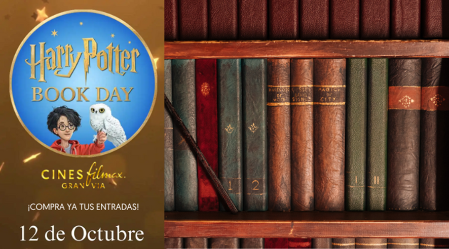 Celebra el Harry Potter Book Day en Cines Filmax: Una Fiesta Mágica para Fanáticos de Harry Potter en Barcelona 12 de octubre